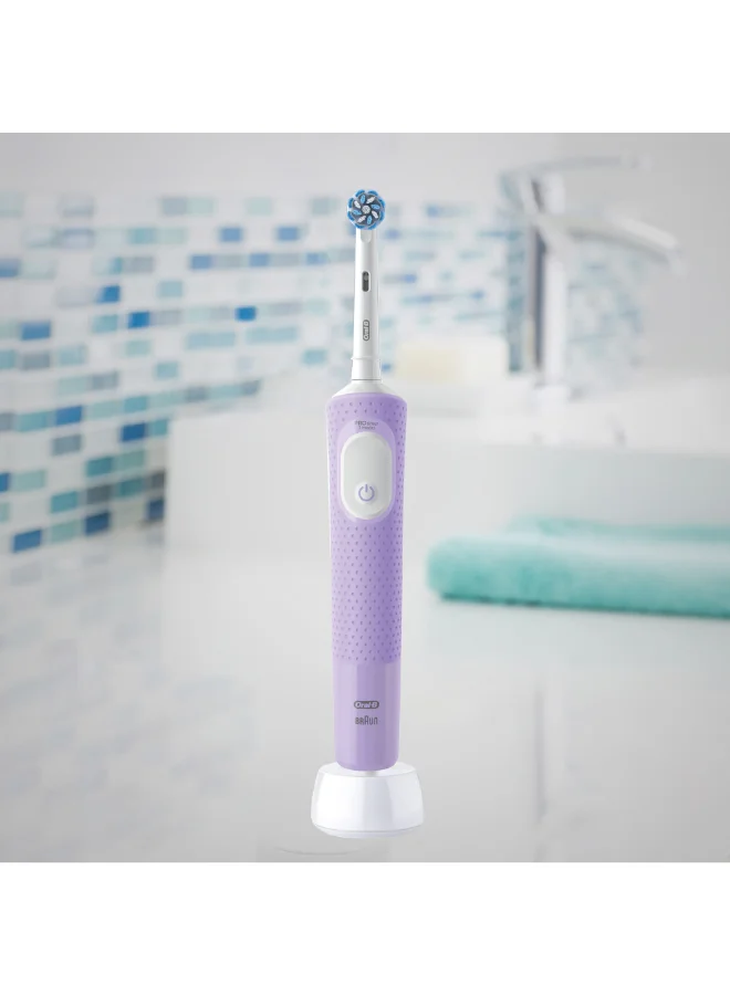 Oral-B Vitality 300 Rechargeable Toothbrush With Crossaction Brush Head, 3 Cleaning Modes & 2 Minutes Built-In Timer