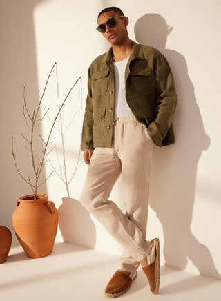 Khaki Limited Edition 100% Linen Regular Fit Multi-Pocket Jacket TMNSS24CE00006 - pzsku/Z7CE81E8D4AB8C76992E4Z/45/_/1730941066/969840fe-1cdb-4e4f-b9cb-4fdc2921e99c