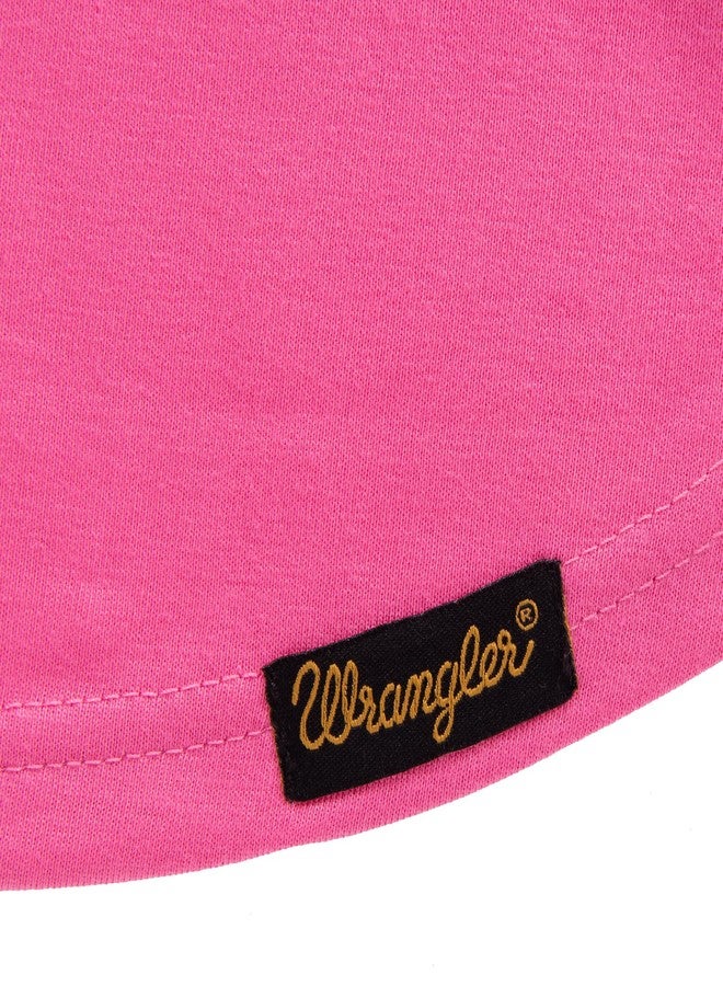 Wrangler Rope Buckle Logo TEE Pink XL - Image 5