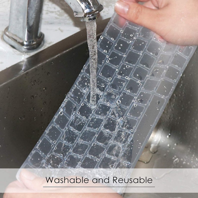 Oaky غطاء لوحة مفاتيح متميز لجهاز iMac، جهاز لوحي، كمبيوتر محمول، لوحة مفاتيح سحرية MLA22LL/A A1644، واقي لوحة مفاتيح TPU بتصميم أمريكي، 4.72 × 12.59 × 0.78 بوصة - Image 5