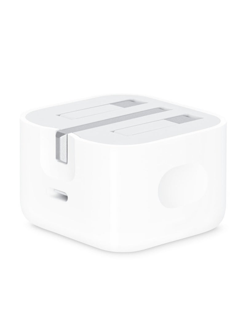 20W PD Power Adapter Wall With TYPE-C Port UK Plug For Smart Phone Fast Charger - Image 3