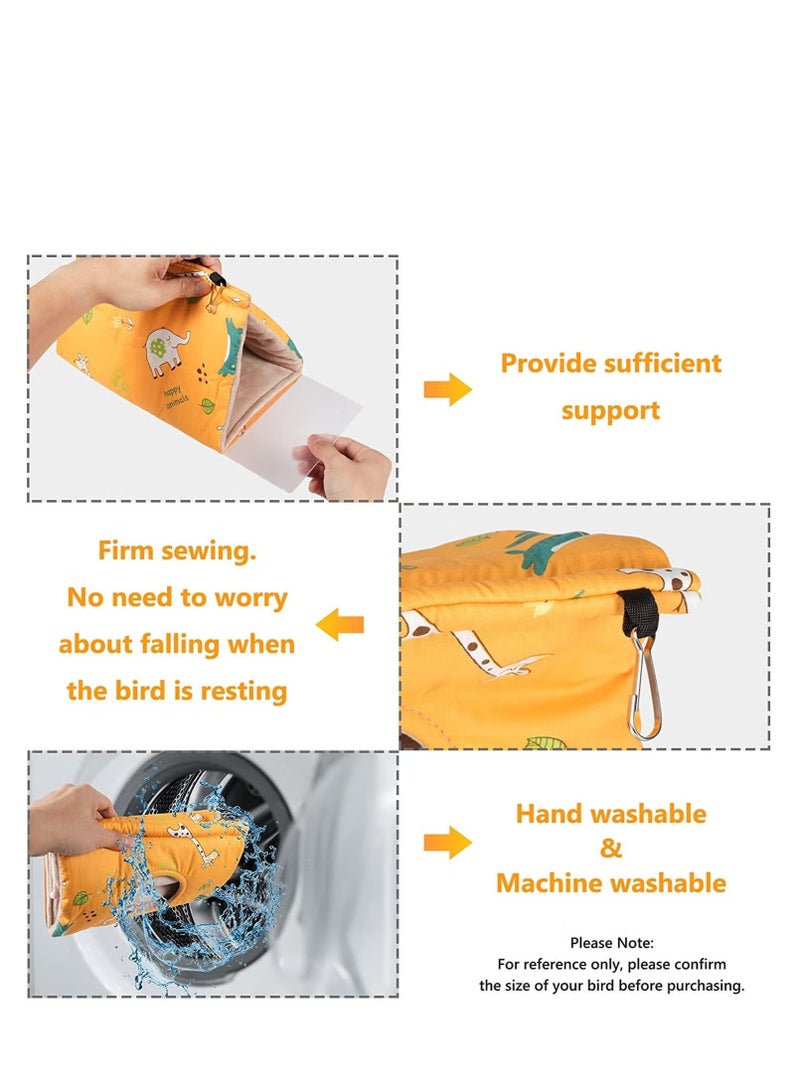 OMEVE Winter Warm Bird's Nest House Hanging Hammock Parrot Nest Bird House Length 25 width 14 height 15 cm - Image 5