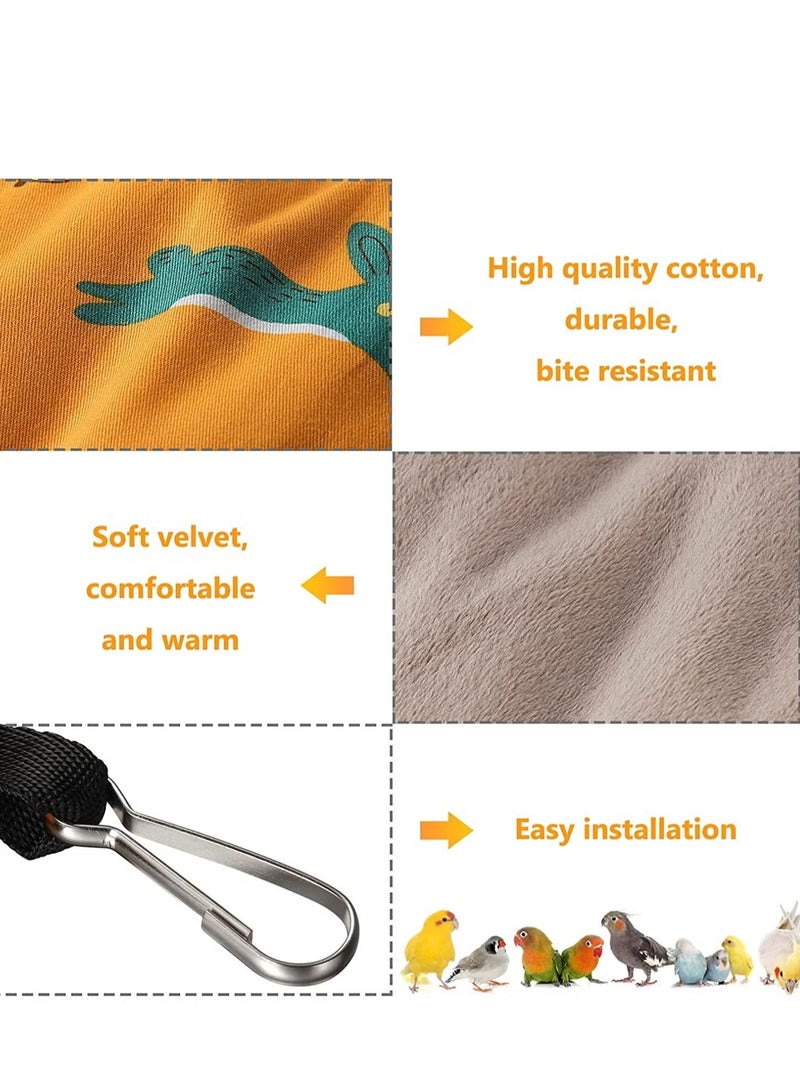 OMEVE Winter Warm Bird's Nest House Hanging Hammock Parrot Nest Bird House Length 25 width 14 height 15 cm - Image 4