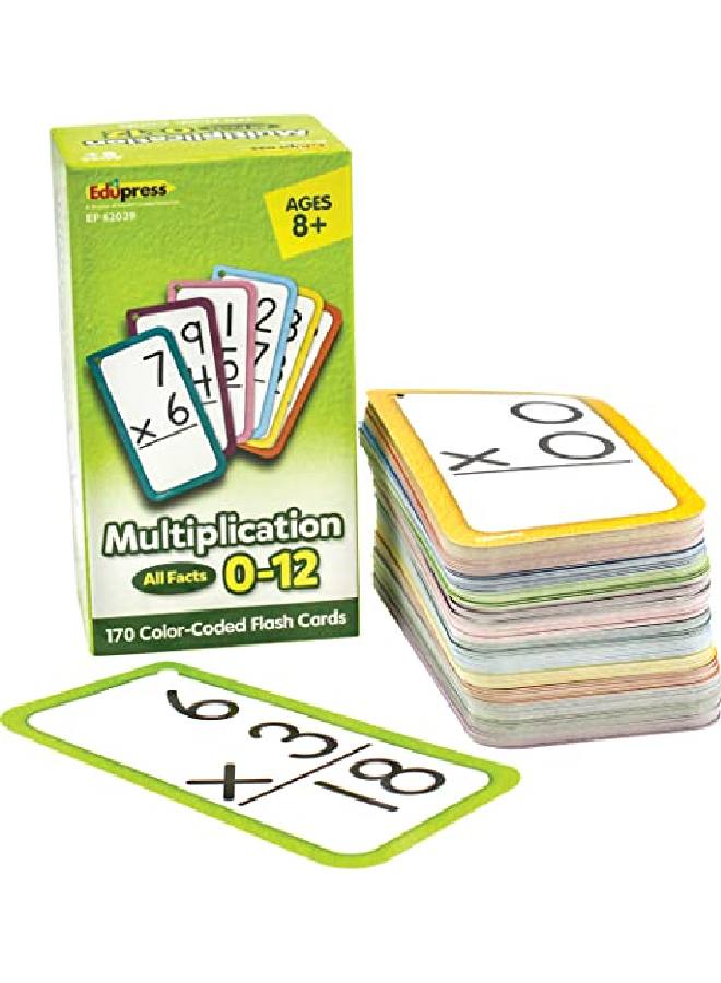 Teacher Created Resources Edupress? Multiplication Flash Cards All Facts 012 - Image 1