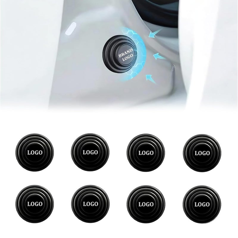 ARKZO Car Shock Absorber Door Protector Rubber Pads Guard Accessories Car Gadgets for Enhanced Door Protection X1, X3, X5, M2, i4, iX1, Series 2, 3, 5, 6, Z4, M340i - Image 1