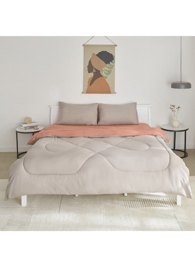 Home Box - Derby 3-Piece Reversible Microfiber Queen Comforter Set 200 X 230 Cm - Image 1