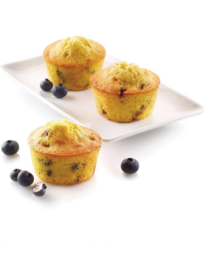 Silikomart Mould Muffin 6 Cavities Red - Image 5