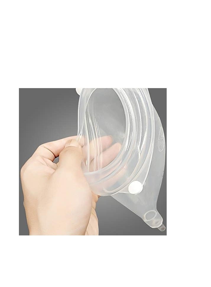 حقيبة جمع البول للمرضى طريحي الفراش مع 2 كيس بول قابل لإعادة الاستخدام من السيليكون لتصريف البول، نظام حقيبة البول القابلة للارتداء، حاوية جمع البول القابلة للارتداء المحمولة - Image 3