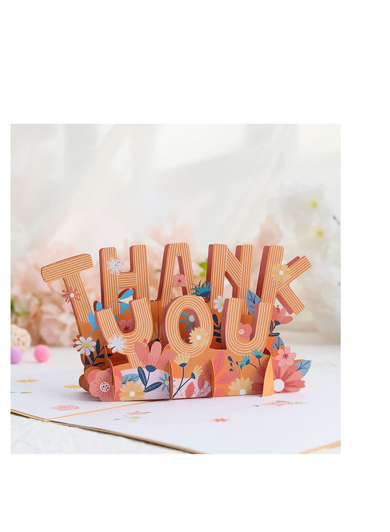 SYOSI Tree of Hearts Pop Up Card, Heart shaped 3D Popup Greeting Cards, Perfect for Mother's Day, Anniversary, Birthday Gift Card for Her, Mom, Wife, Valen tine's Day, Festival CardsThank You  - Image 1