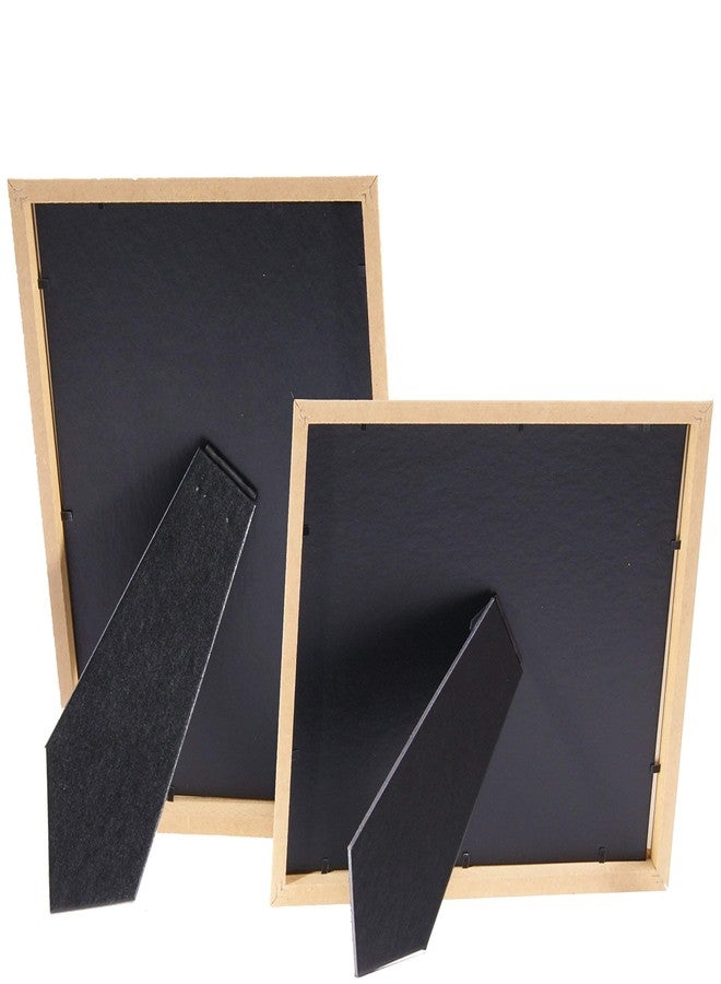 Creative Picture Frames [5.5x8.5bk] Professional Black Business License Certificate Frame, Holds 5.5x8.5-inch Media, Self-Standing with Wall Hanger - Image 5