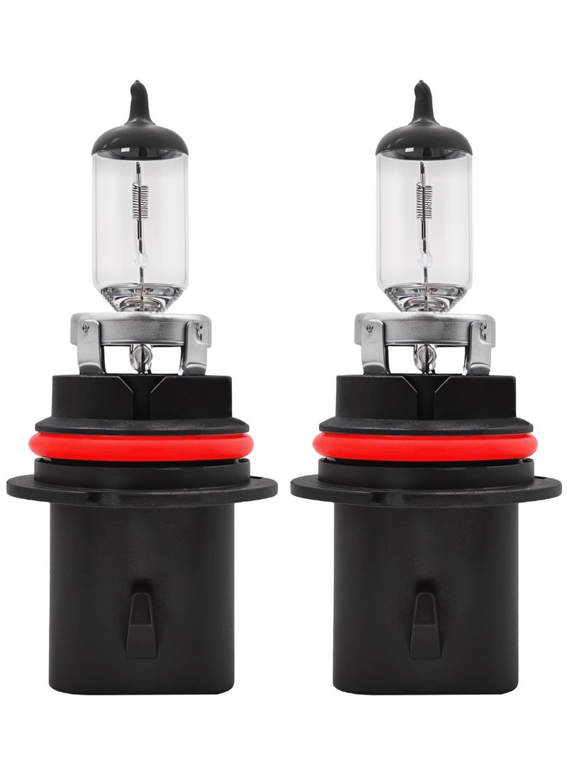 Loquat LIGRO 2PCS High-Performance Halogen Headlight Bulb High Quality Quartz Glass for Bright and Clear Light 9007 12V, 100/80W 1PCS BL10304 - Image 1