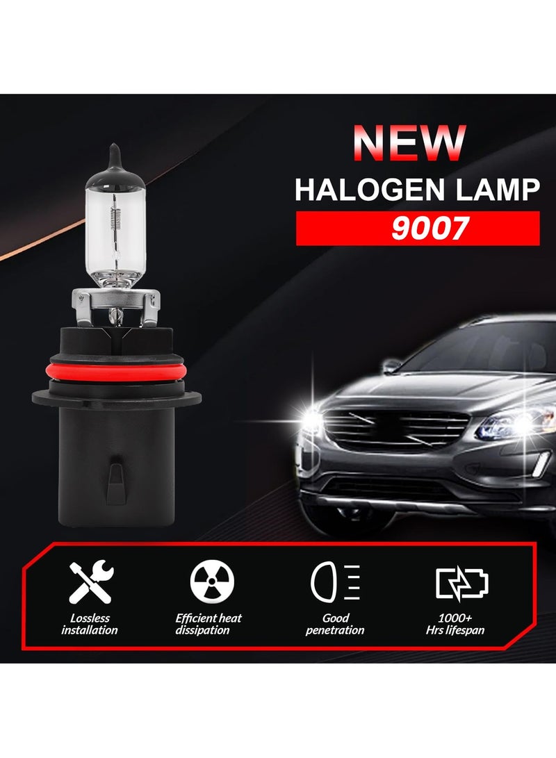 Loquat LIGRO 2PCS High-Performance Halogen Headlight Bulb High Quality Quartz Glass for Bright and Clear Light 9007 12V, 100/80W 1PCS BL10304 - Image 4