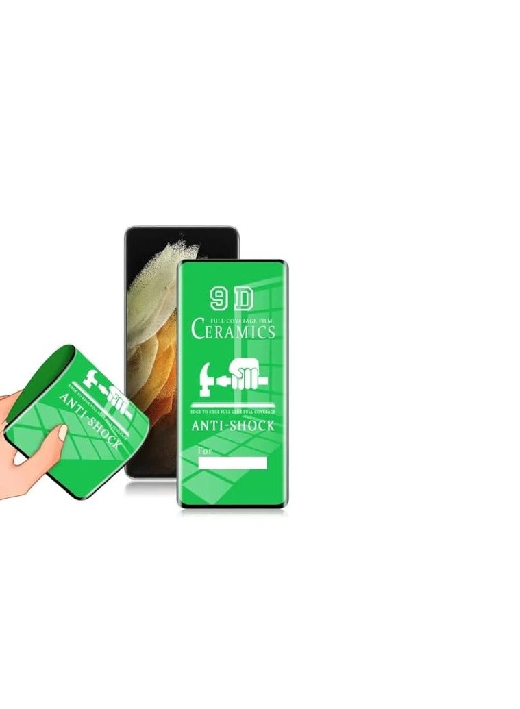 Screen Protector HD Transparent Scratch-resistant Tempered glass screen protector For Samsung Galaxy S24 Ultra Ceramic Clear