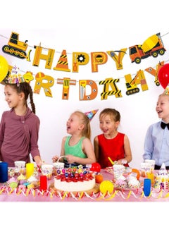 Brain Giggles Brain Giggles Construction Theme Birthday Decoration Kit  - Image 5