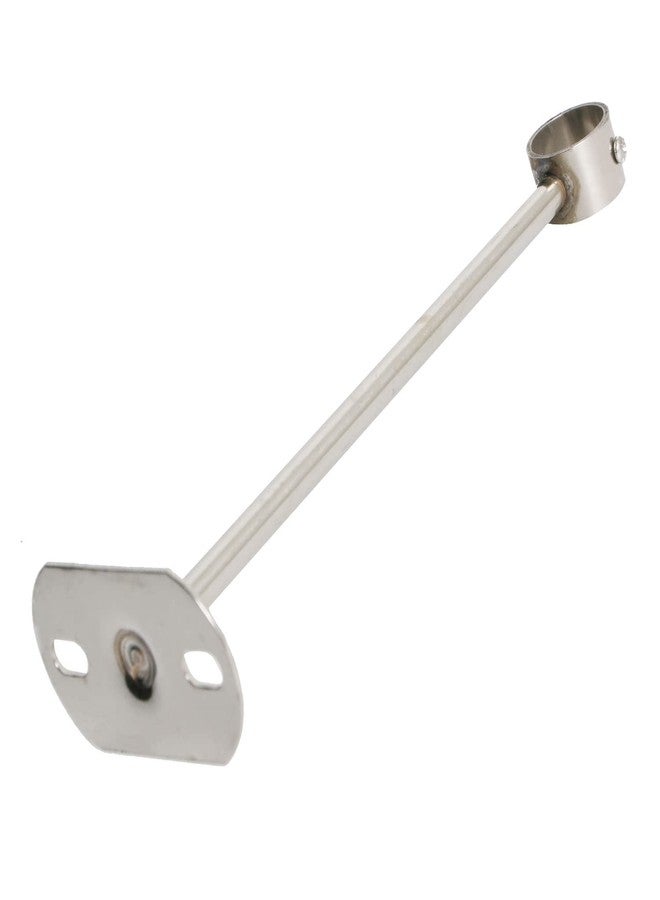 Ohamtes 2Pcs ID25mm (1"), L250mm, Clothes Rail mounting Bracket, Shower Curtain Closet tie Rod Support Frame, Curtain Rod Flange Socket, Suitable for Ceiling or Wall mounting - Image 3