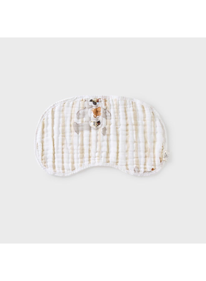 Tongtai Baby Cloud Pillow Pure Cotton Newborn Pillow Infant All-cotton Seersucker Sweat-absorbing Breathable Pillowcase - Image 2