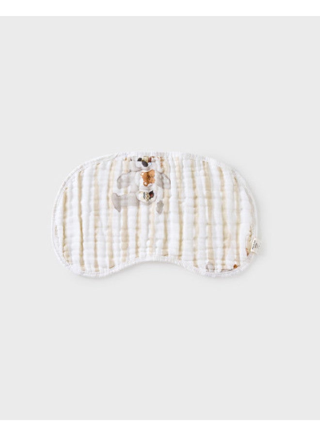 Tongtai Baby Cloud Pillow Pure Cotton Newborn Pillow Infant All-cotton Seersucker Sweat-absorbing Breathable Pillowcase - Image 1