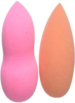 G-Beauty Sponge Mini Beauty Blender With Smooth Texture For Foundations And Creams Set Of 2 Different Pieces - Pink Orange - pzsku/Z7CE8CDCB00423EE2F76FZ/45/_/1721640760/4afc700d-fad3-4519-8836-577b1a86cc8f