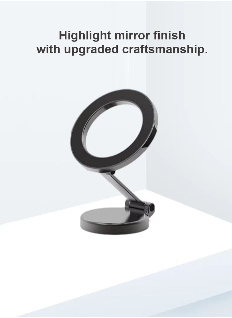 Magsafe Car Mount, Phone Car Holder, 360° Rotation Strong Magnet, for iPhone series, easy to use (Silver)