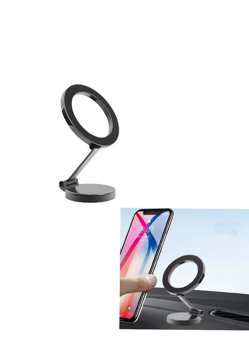 Magsafe Car Mount, Phone Car Holder, 360° Rotation Strong Magnet, for iPhone series, easy to use (Silver)
