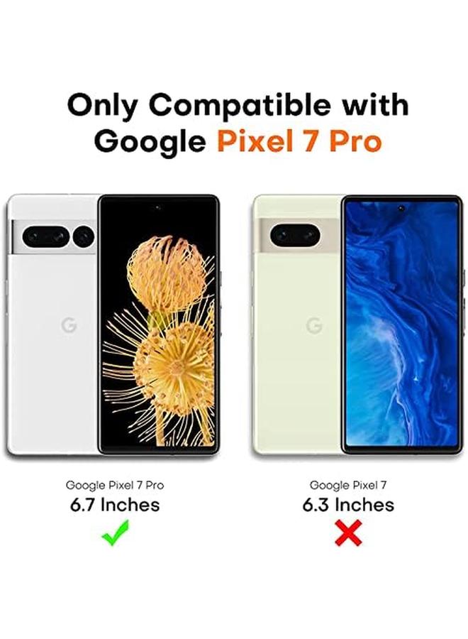 erorex 2 Pack Screen Protector For Google Pixel 7 Pro 6.7 Inch Support Fingerprint Unlock Full Cover Hydrogel Aqua Screen Protector Curved For Google Pixel 7 Pro  - Image 2