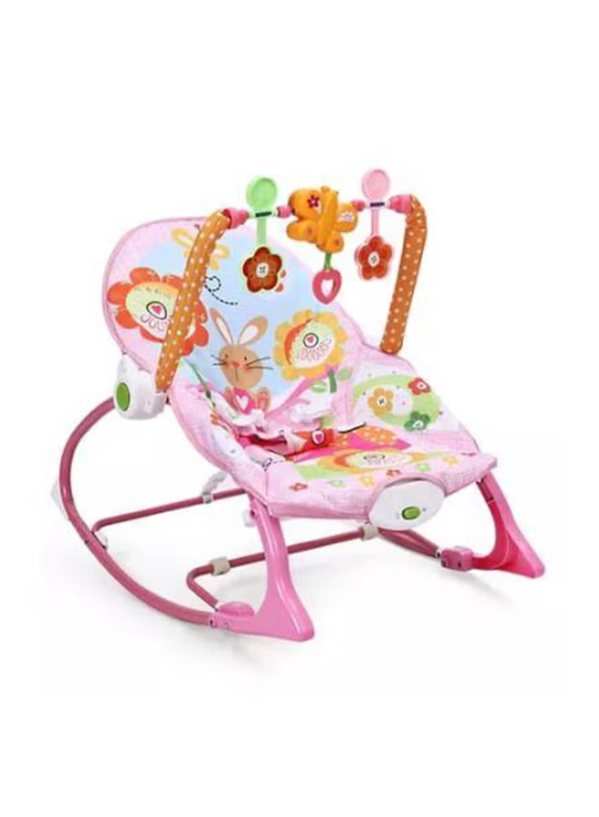 Infant To Toddler Recliner Portable Foldable Unique Design Vibratonal Rocker For Baby - Image 3