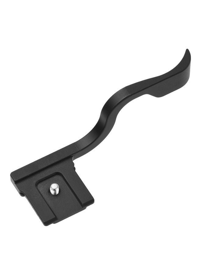 NIBEMINENT Camera Hot Shoe Thumb Up Grip Black - Image 1