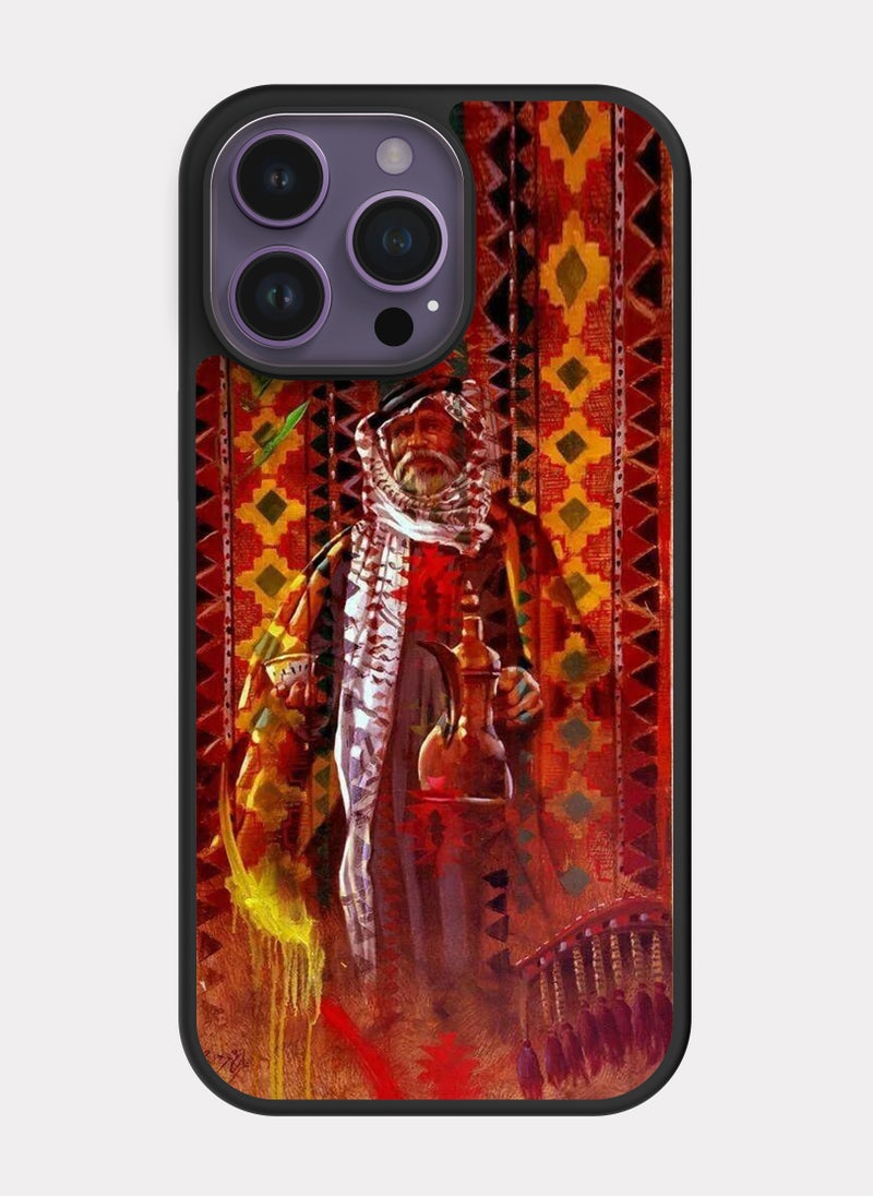PXLAAT iPhone 14 Pro Max case cover Bedouin Man - Image 1
