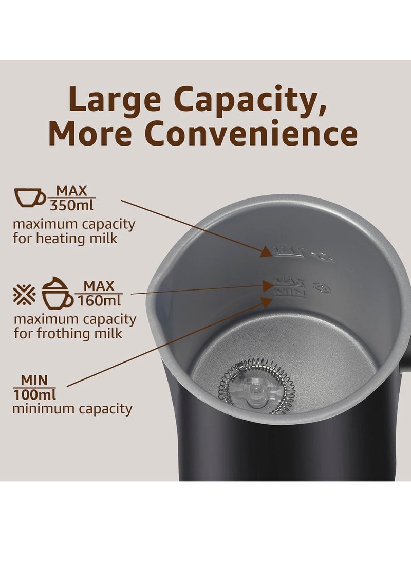 BESTPEAK Milk Frother Electric Milk Frother, 4 in 1 Electric Milk Steamer  350ml Automatic Warm and Cold Foam frother  Automatic Milk Warmer Non-stick Interior， for Coffee, Latte, Macchiato, Cappuccino, Hot Chocolate - Image 5