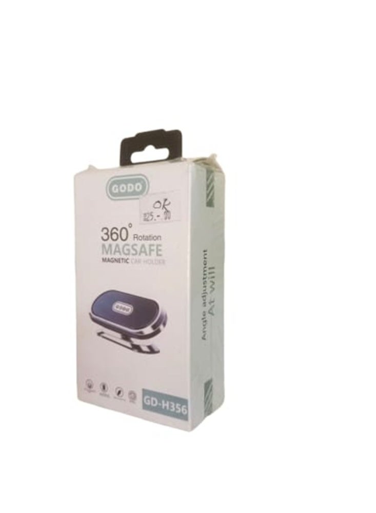 GODO GD-H356 Car Phone Holder – 360° Rotation, Universal Up to 6-Inch Phones - Image 3