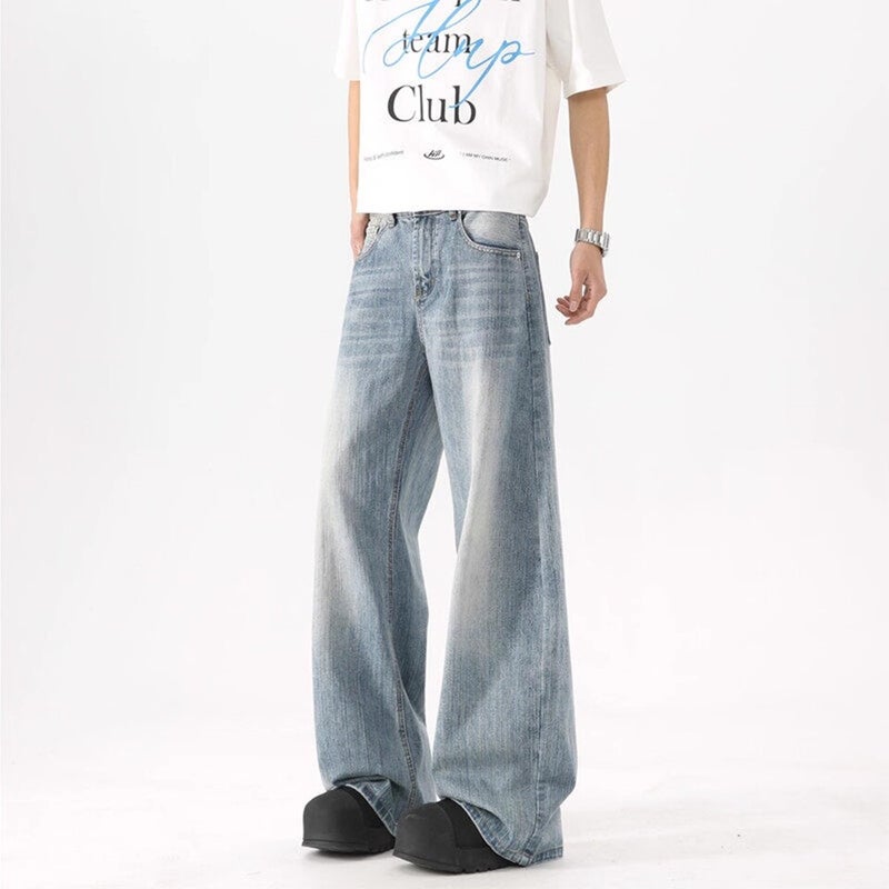 Unisex Casual Daily Denim Jeans - Image 5