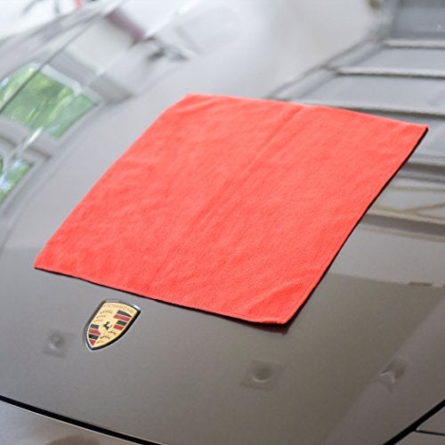 CARCAREZ Microfiber Cleaning Cloth - Ultra Absorbent Car Towels Traps Grime & Liquid for Streak-Free Mirror Shine, Scratch Proof - Image 4