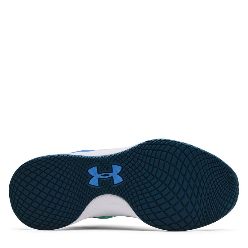 UNDER ARMOUR أندر أرمور حذاء نسائي Charged Breathe Tr 3، رغوة أكوا (301)/أبيض، 7 M US - Image 4