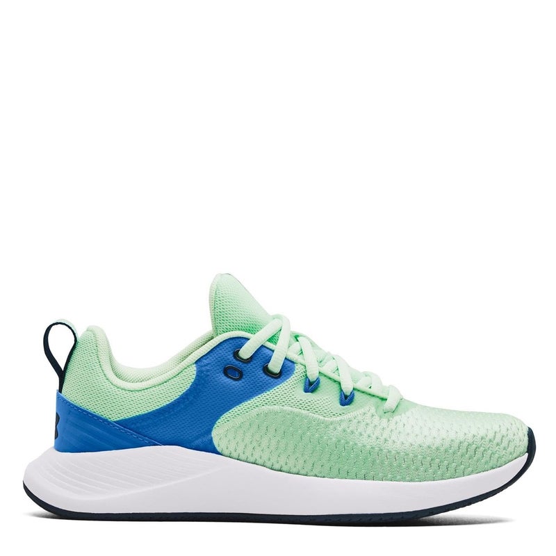 UNDER ARMOUR أندر أرمور حذاء نسائي Charged Breathe Tr 3، رغوة أكوا (301)/أبيض، 7 M US - Image 2