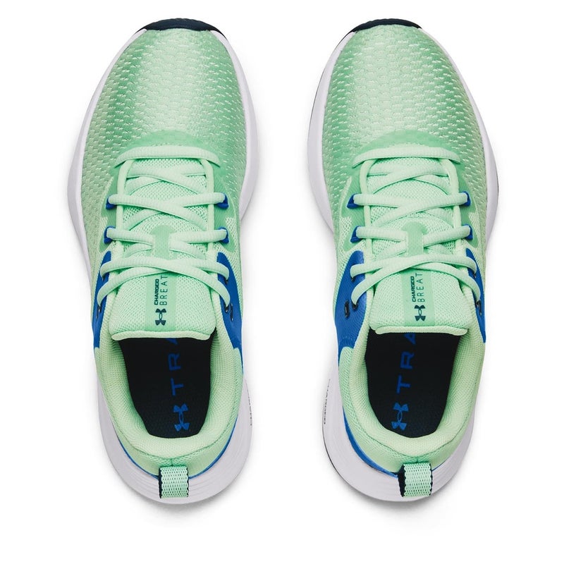 UNDER ARMOUR أندر أرمور حذاء نسائي Charged Breathe Tr 3، رغوة أكوا (301)/أبيض، 7 M US - Image 5