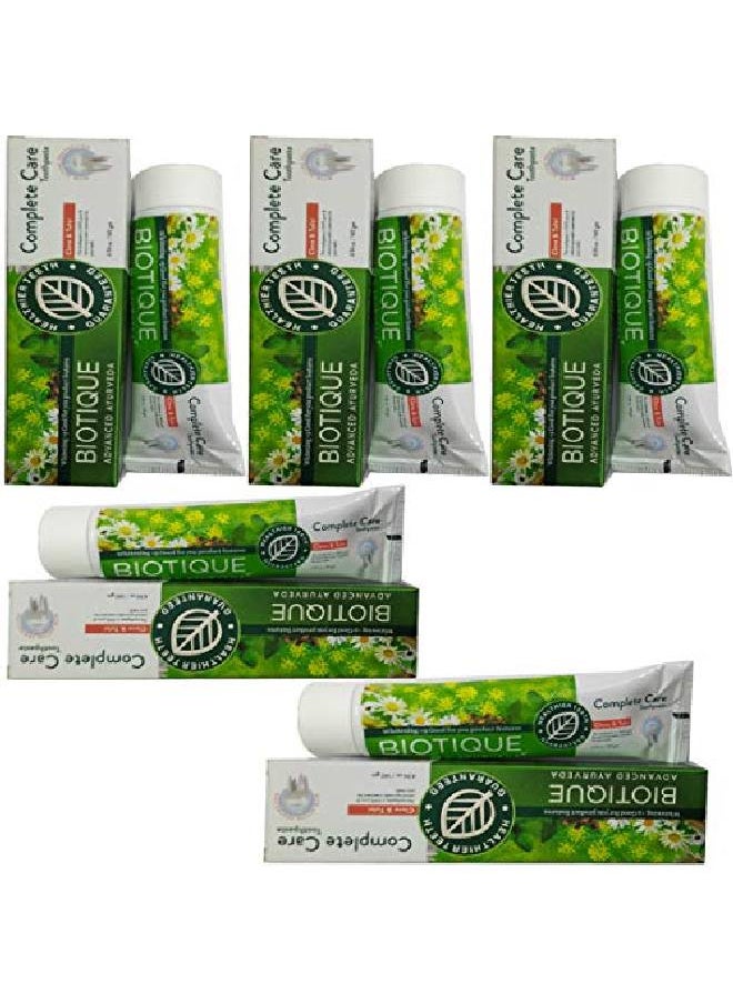 Biotique 5 Complete Care Toothpaste (140Gm)  - Image 2