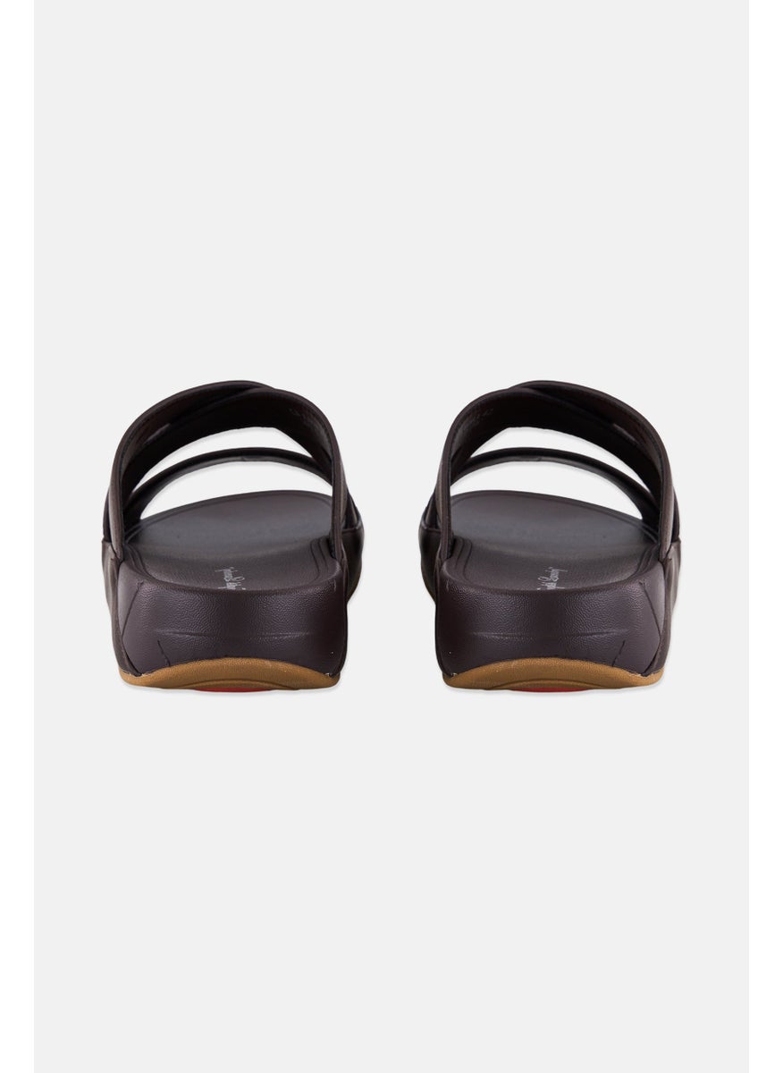English Laundry Men Slip On Crisscross Arabic Sandals, Light Brown  - Image 2