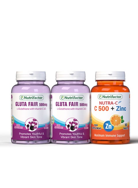 nutrifactor glutathione Buy Nutrifactor Glutazon Glutathione 500mg 30 Capsules main image 1