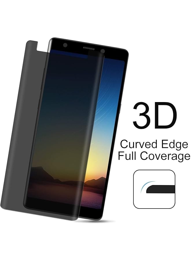 إيروريكس واقي شاشة لهاتف سامسونج جالكسي نوت 9، زجاج مقوى فائق النحافة، مضاد للتجسس ومضاد للخصوصية - Image 2