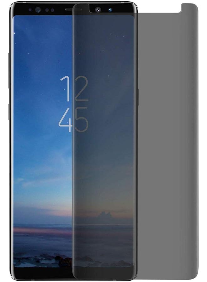 إيروريكس واقي شاشة لهاتف سامسونج جالكسي نوت 9، زجاج مقوى فائق النحافة، مضاد للتجسس ومضاد للخصوصية - Image 1