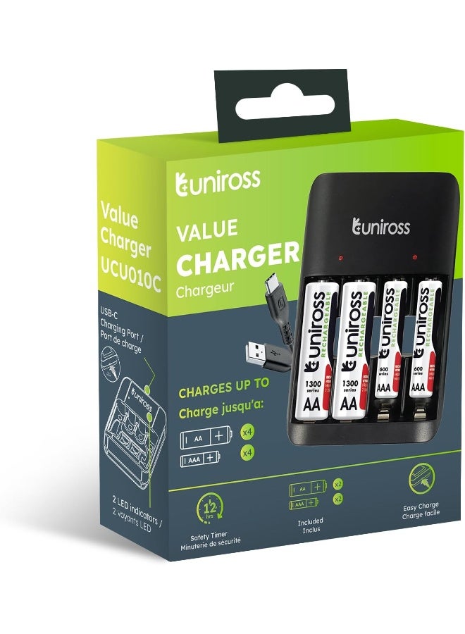 يونيروس Uniross UCU010c usbc