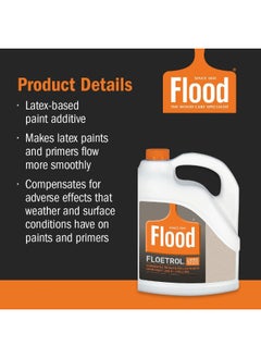Flood Flood FLD6 Floetrol Latex Oil Acrylic Paint Additive, 1 Gallon  - Image 2