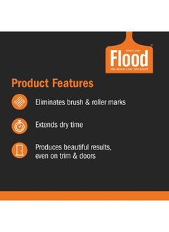 Flood Flood FLD6 Floetrol Latex Oil Acrylic Paint Additive, 1 Gallon  - Image 3