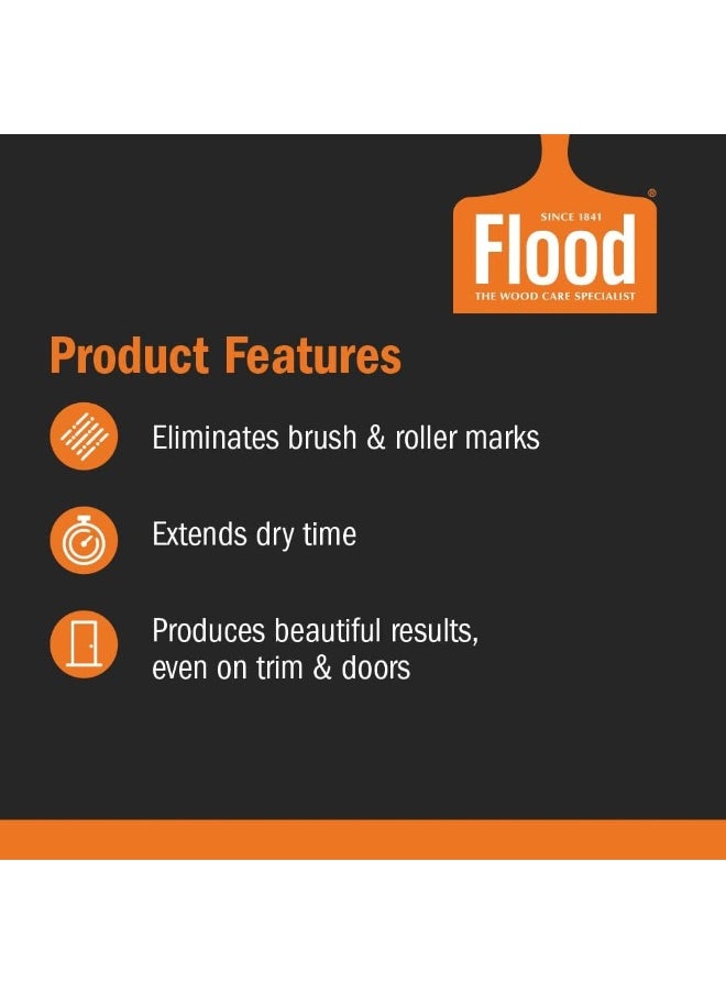 Flood Flood FLD6 Floetrol Latex Oil Acrylic Paint Additive, 1 Gallon  - Image 3