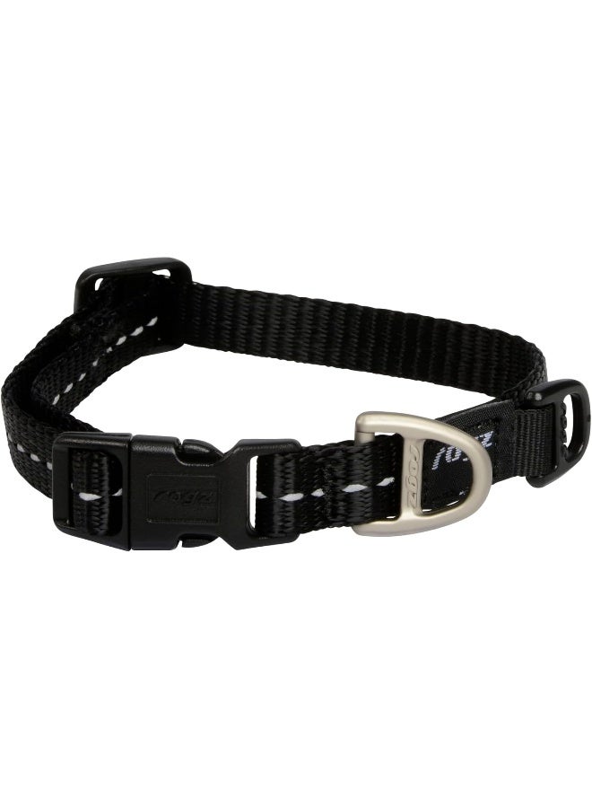 Rogz طوق روجز يوتيليتي بخياطة عاكسة - أسود - Image 3