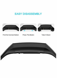 Y&D Replacement Bands Compatible with Fitbit Charge 4/3, 3 Pcs Silicone Fitness Sport Wristbands  - Image 5