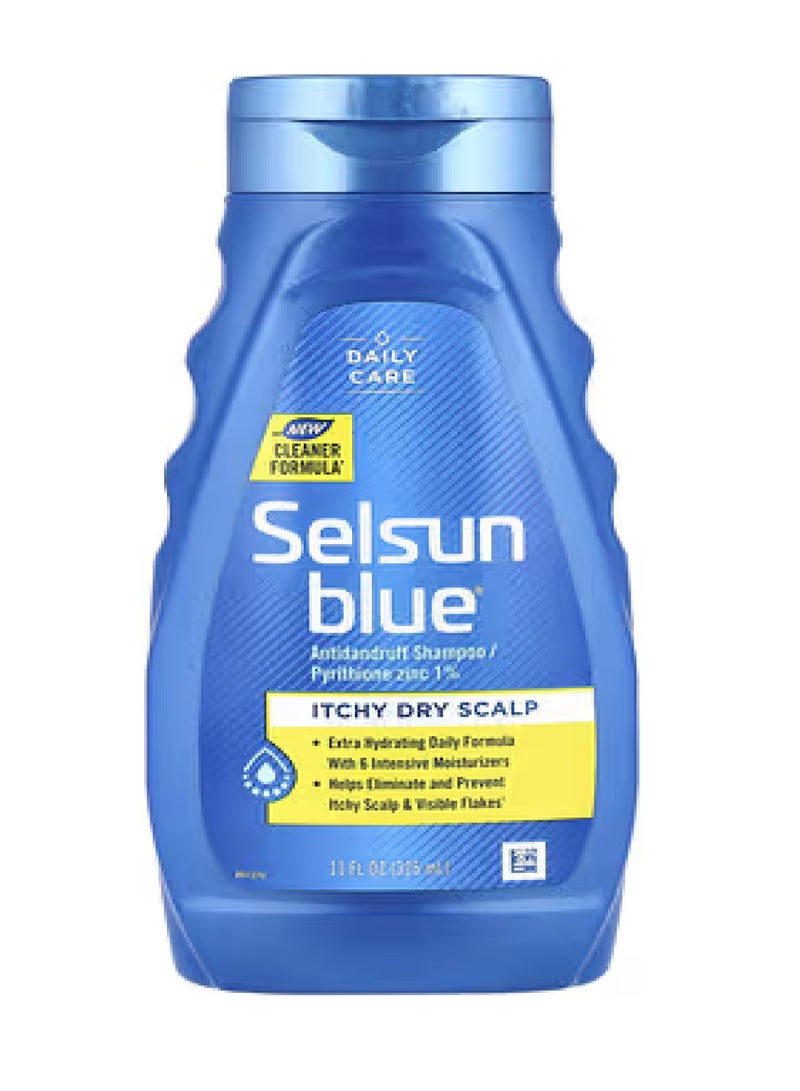 سلسن بلو شامبو مضاد للقشرة، لفروة الرأس الجافة والحكة، 11 أونصة سائلة (325 مل) - Image 1