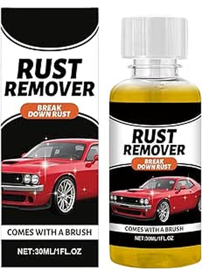 Car Rust Remover Spray 30ml Durable Deep Agent Automotive Detailing - Image 1