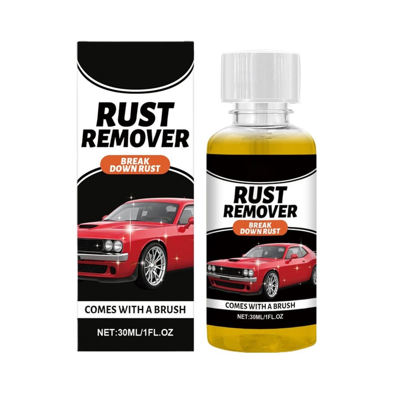 Car Rust Remover Spray 30ml Durable Deep Agent Automotive Detailing - Image 2