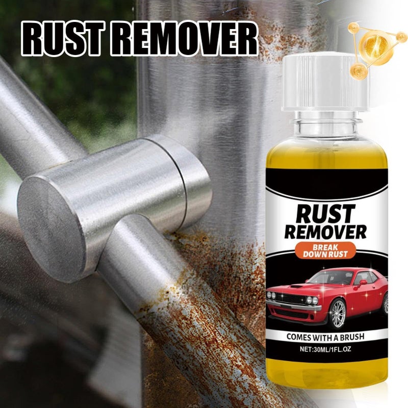Car Rust Remover Spray 30ml Durable Deep Agent Automotive Detailing - Image 3